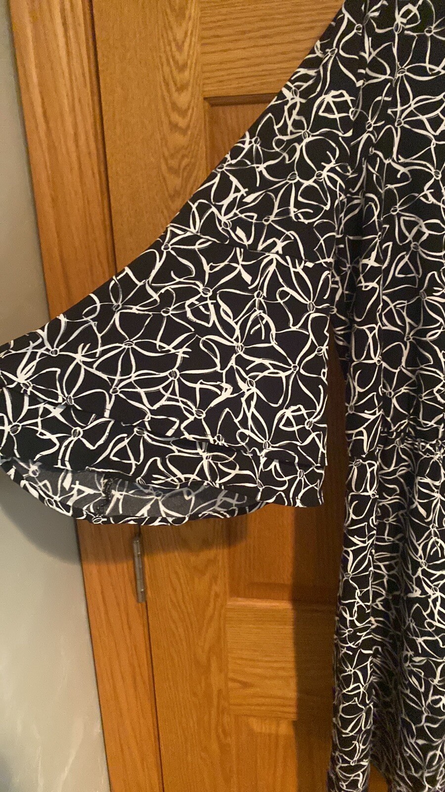 A.N.D. Ea Wy EUC woman’s black white dress XXL 2x