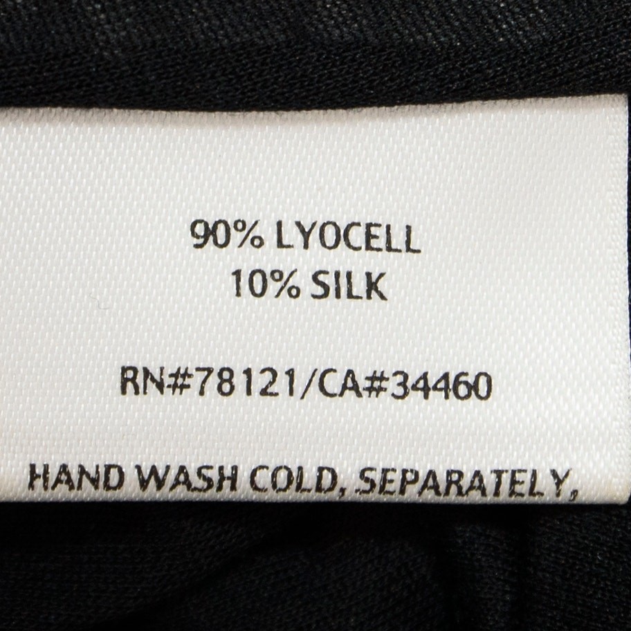 Eileen Fisher Lyocell Silk Blend Jersey Knit Flare Tank Dress Size Medium