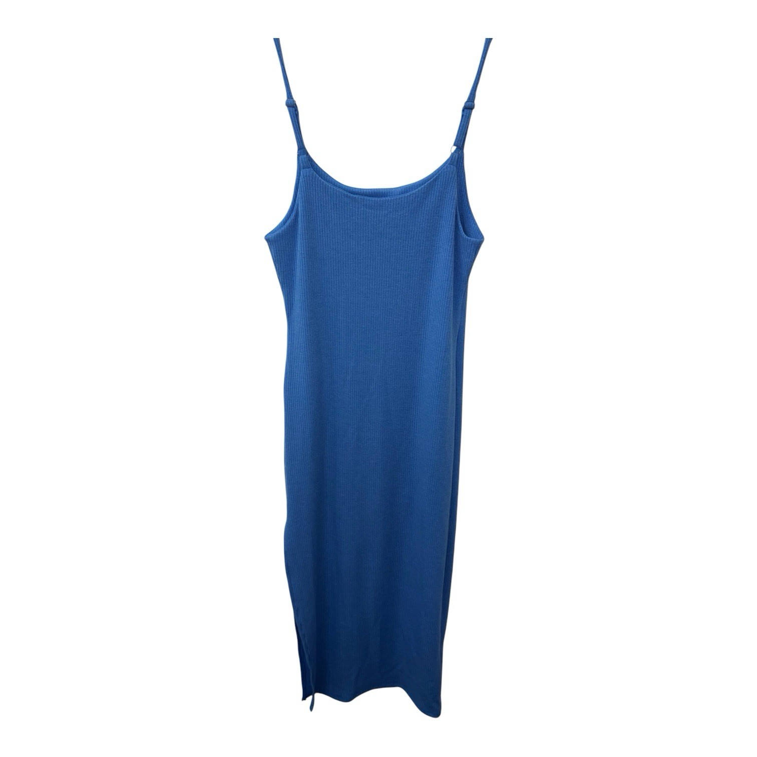 BEST SELLER! NEW! Turquoise Ribbed Knit Midi Dress