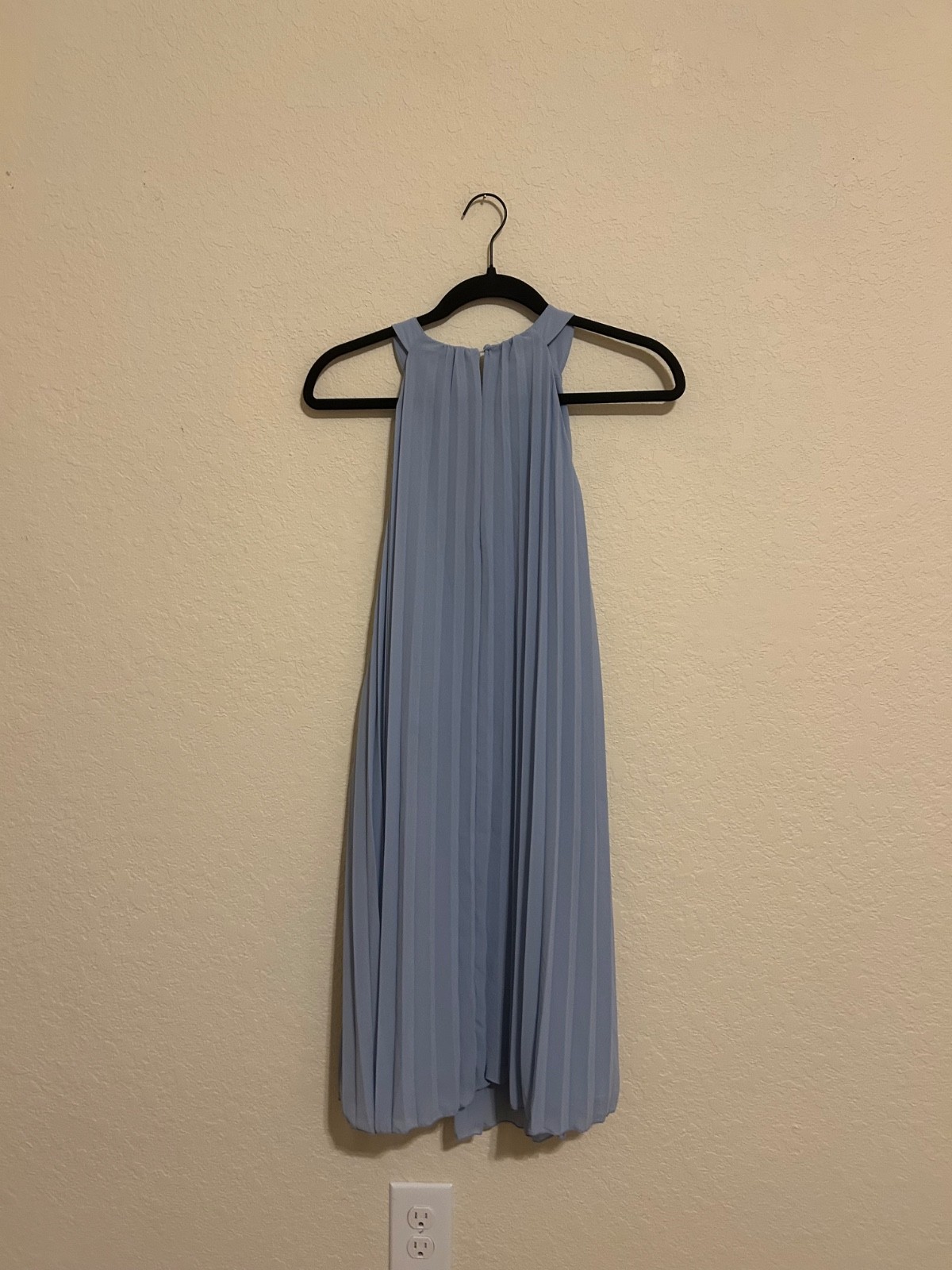 H &M blue dress