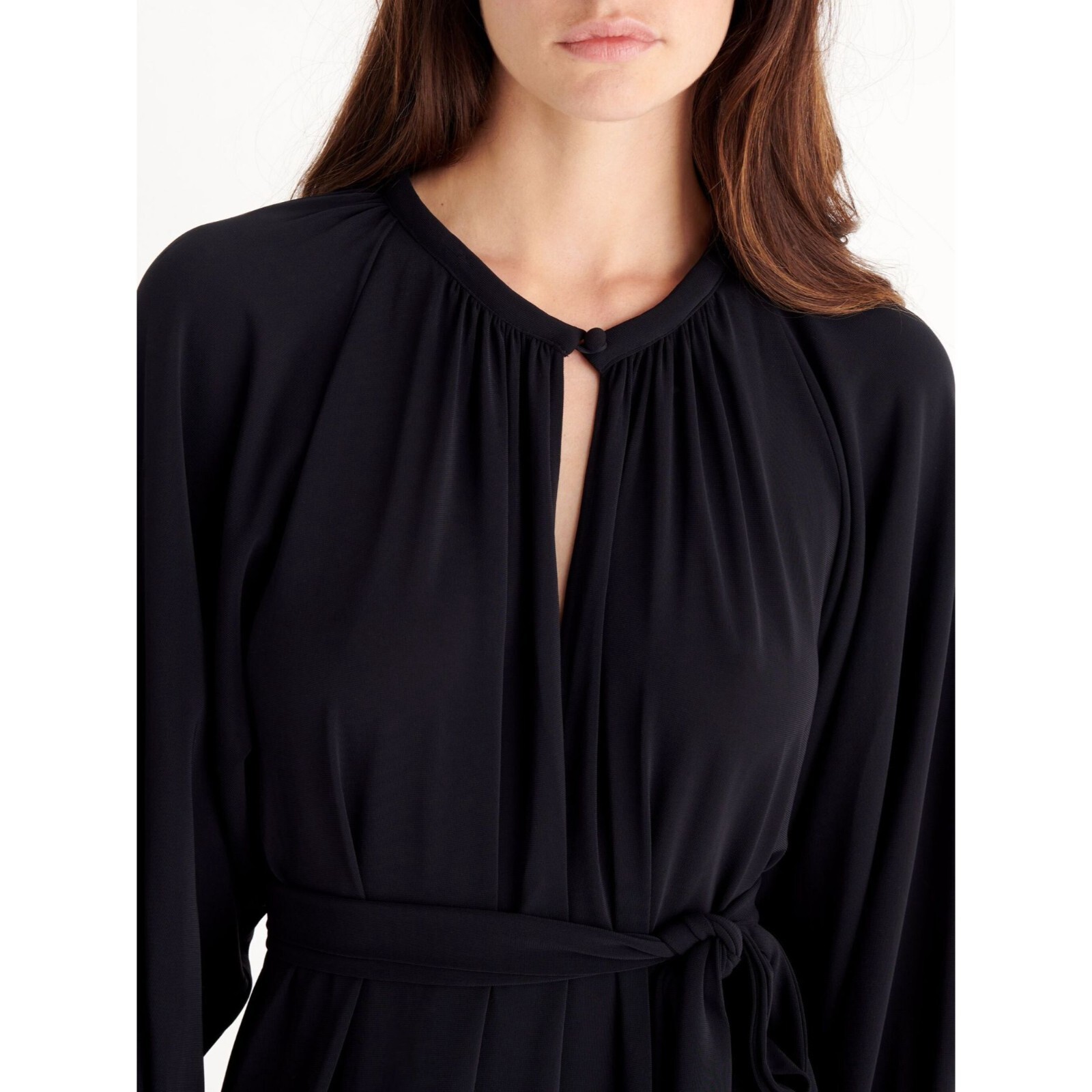 ERES Adela Dress in Noir Black Medium New Womens Maxi Long Beach Gown