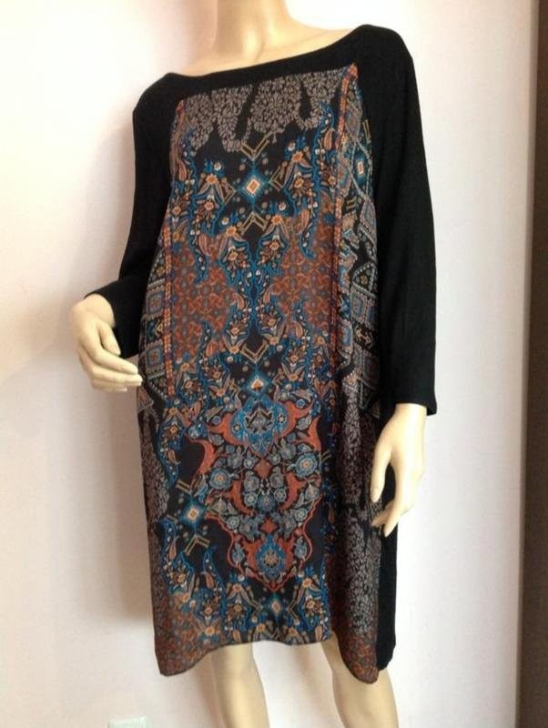 Women Monsoon Dress Black S #B244