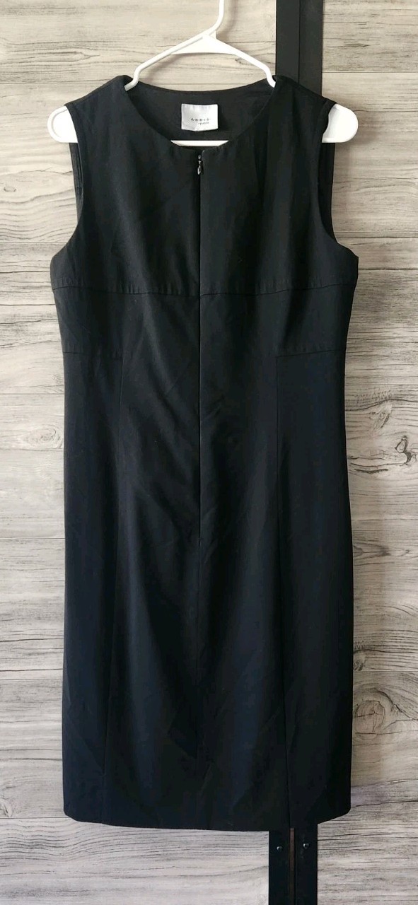 Akris Punto Black Size US 8 Knee Length Sleeveless 1/4 Zip Dress