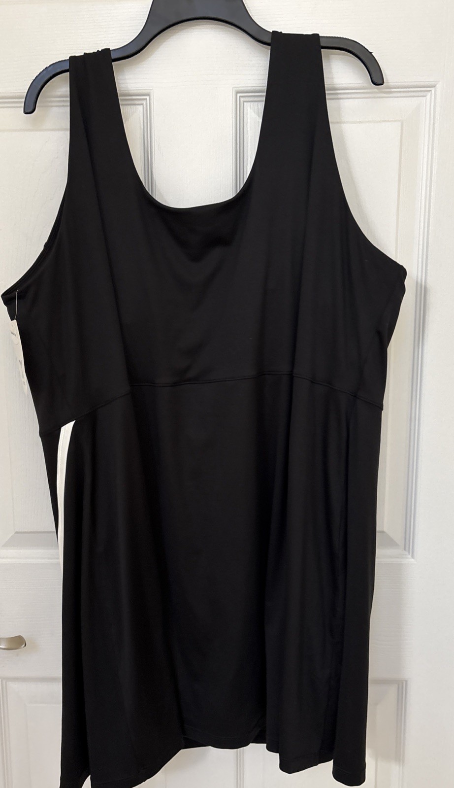 NWT Xersion Womens EverUltra-Lite Regular Fit Dress Size 3X Black/White MSRP $55