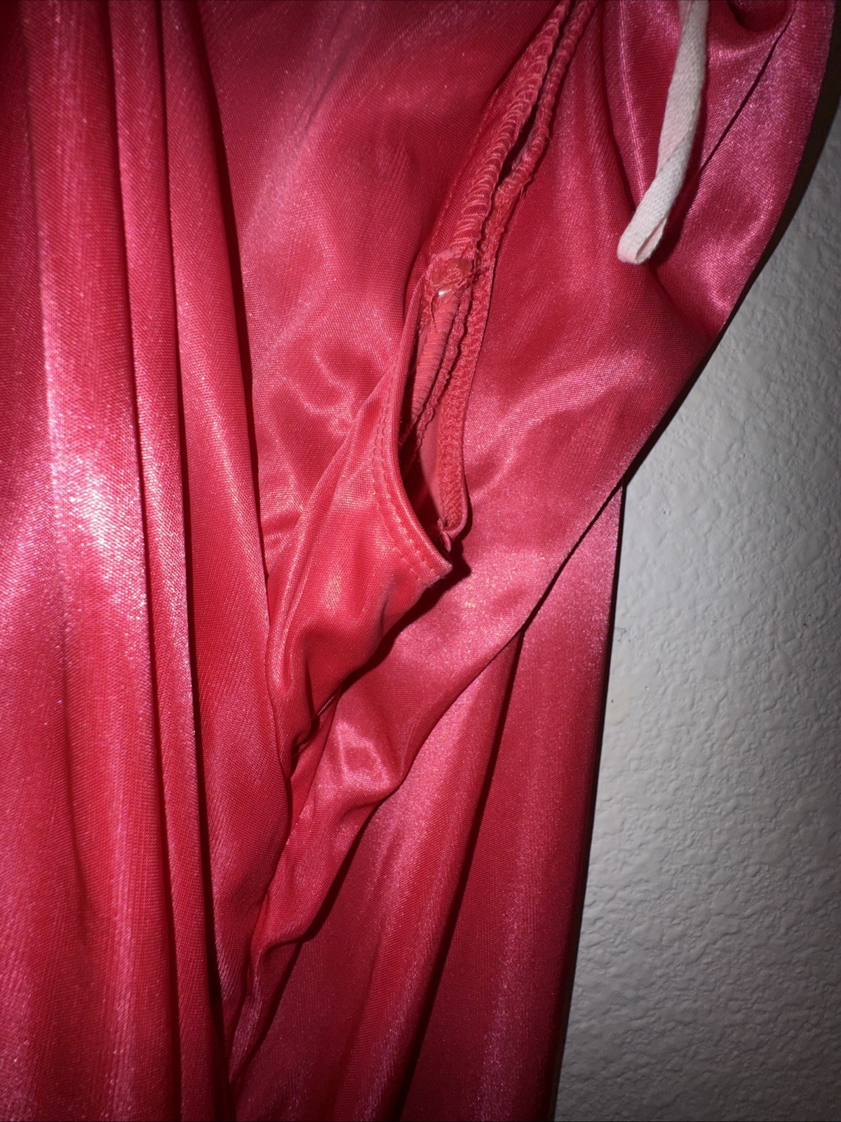 Ruby Roxs One Shoulder Pink Cocktail Dress Size Large Party Rhinestones Sexy