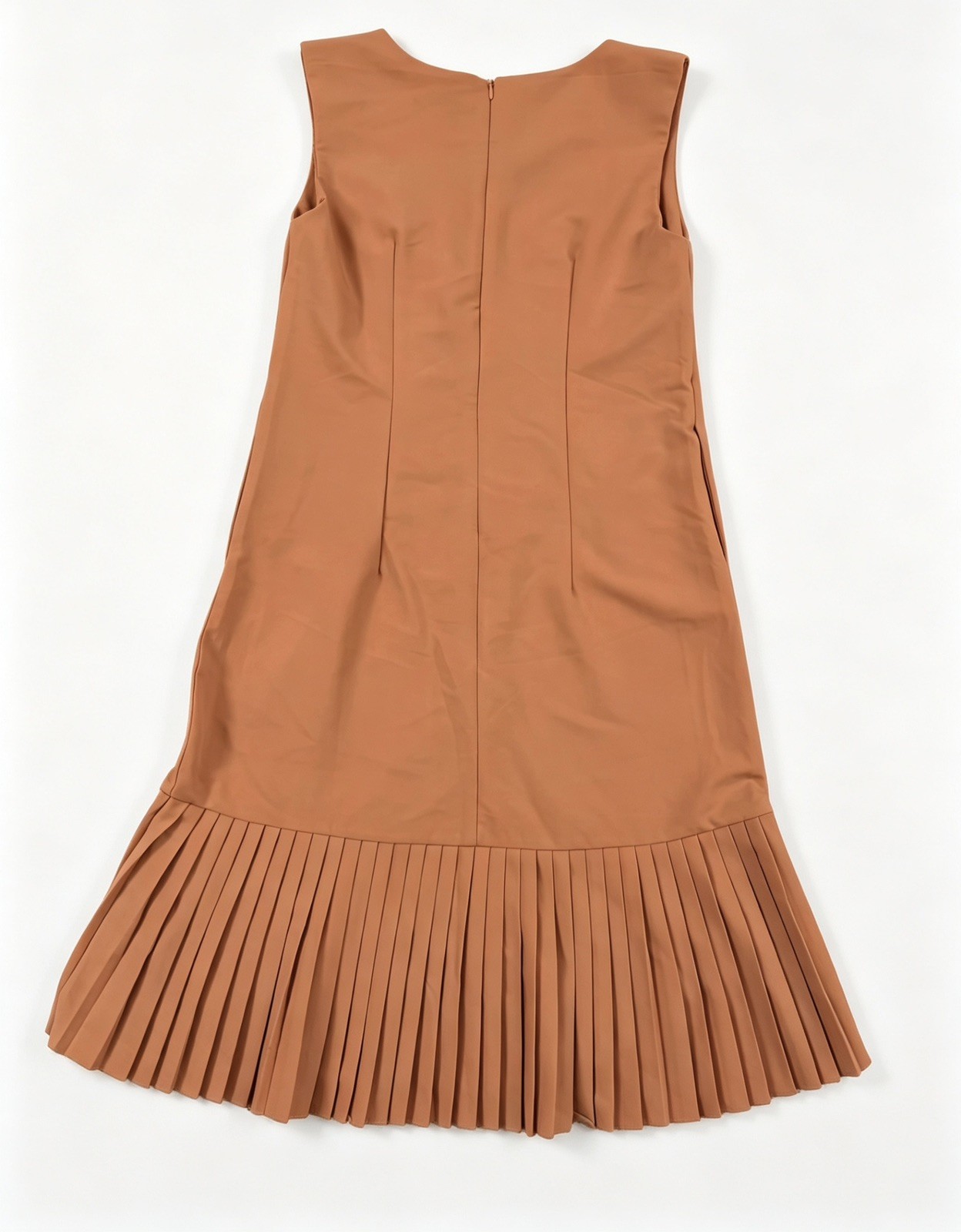 Womens Sleeveless Blazer Dress Double Breasted Pleated Mini Tennis Skirt Peach
