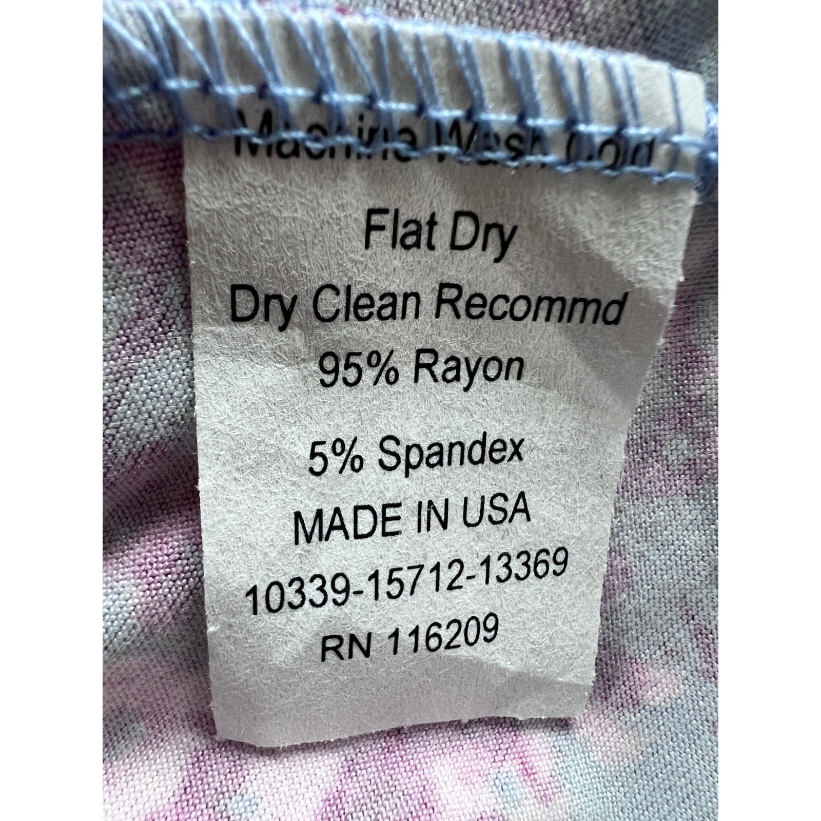 Velvet Torch Womens Medium Blue Pink Floral Long Sleeve Short Dress Swiftie NEW
