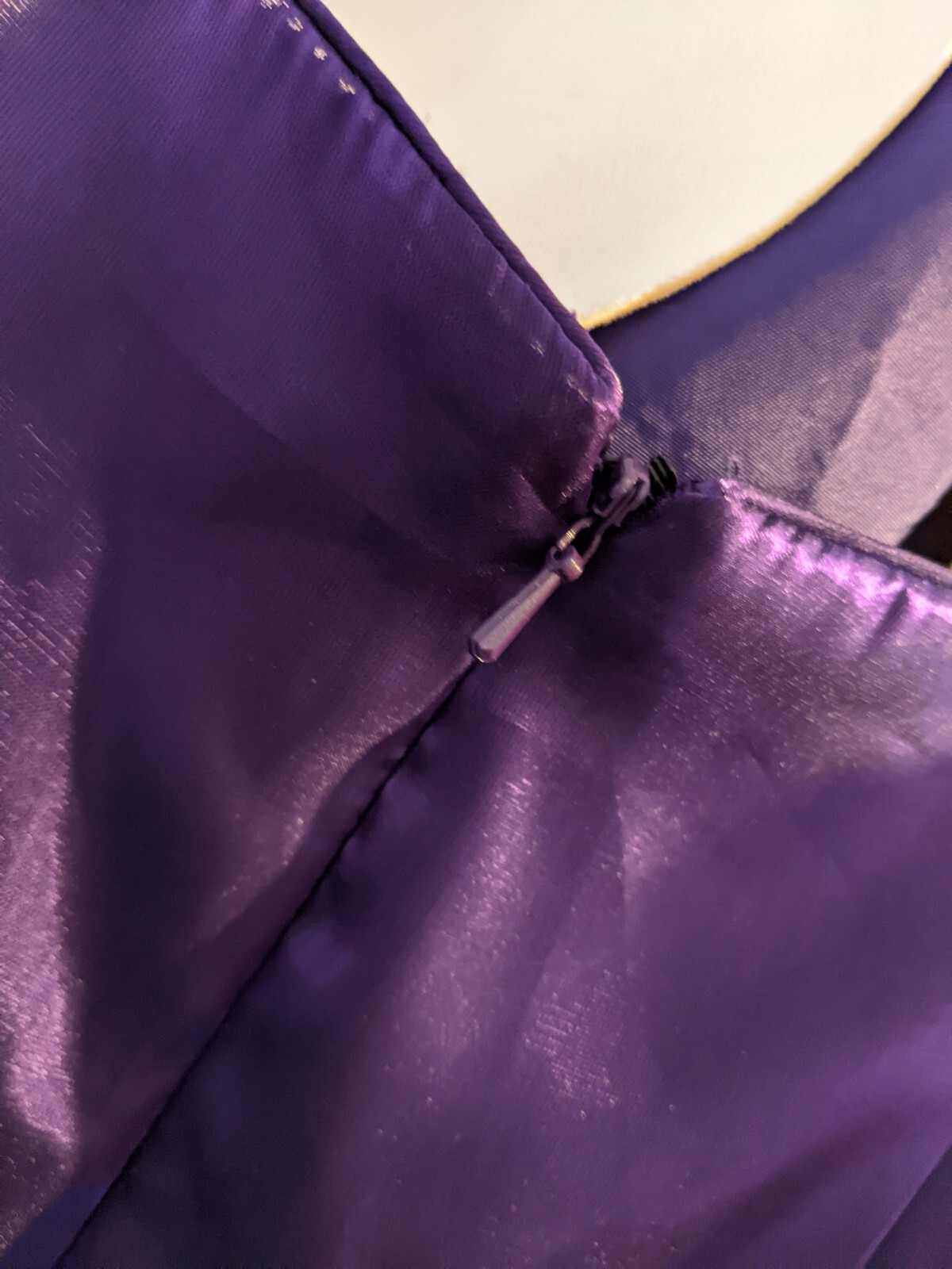 Debut Dress Purple Shining Special Occasion Prom Bridesmaid Size UK 12
