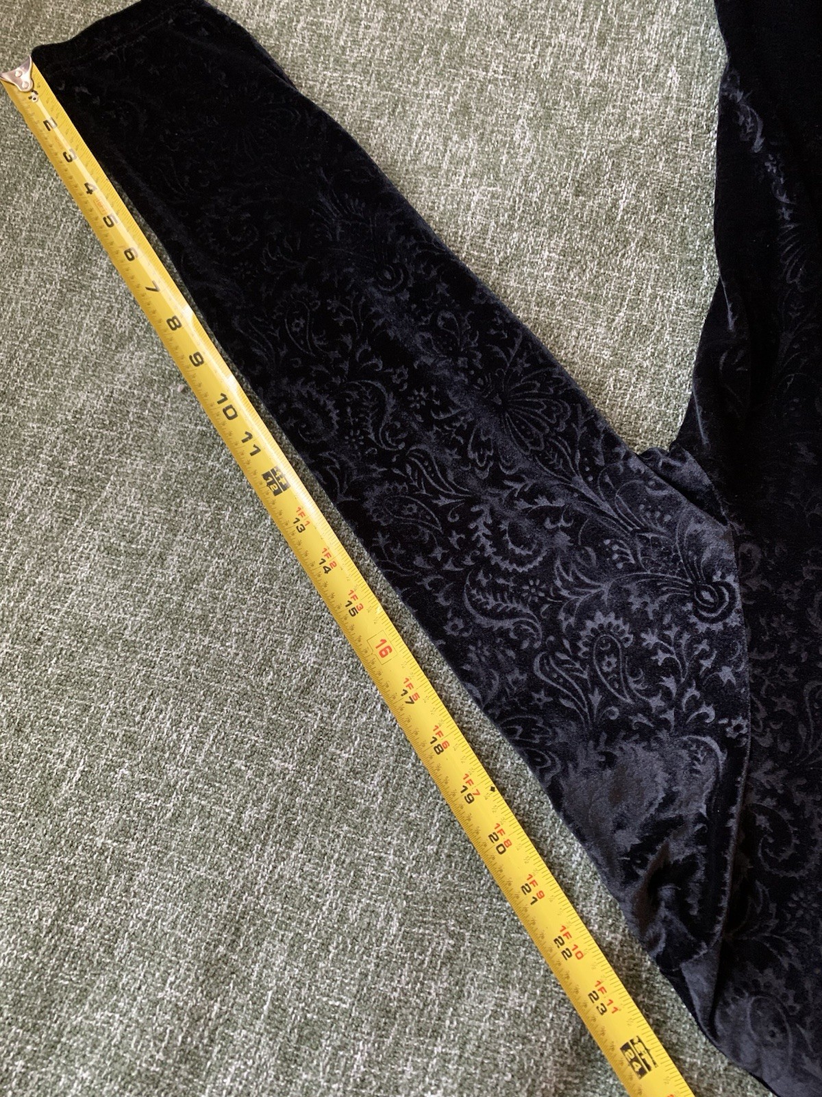Vintage Velvet Amanda Smith Zip Shift Dress Black Long Sleeve Turtleneck Size 12