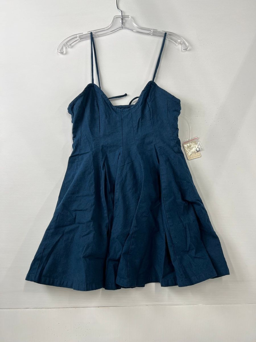 FREE PEOPLE Tan Lines Stretch Mini Dress Women’s Size XS Poseidon