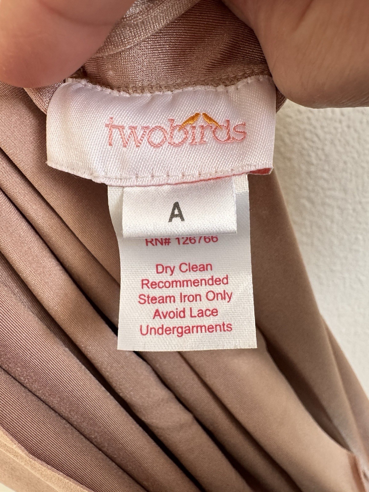 Two Birds Convertible Dress Multi-Way Bridesmaid Dress Size A