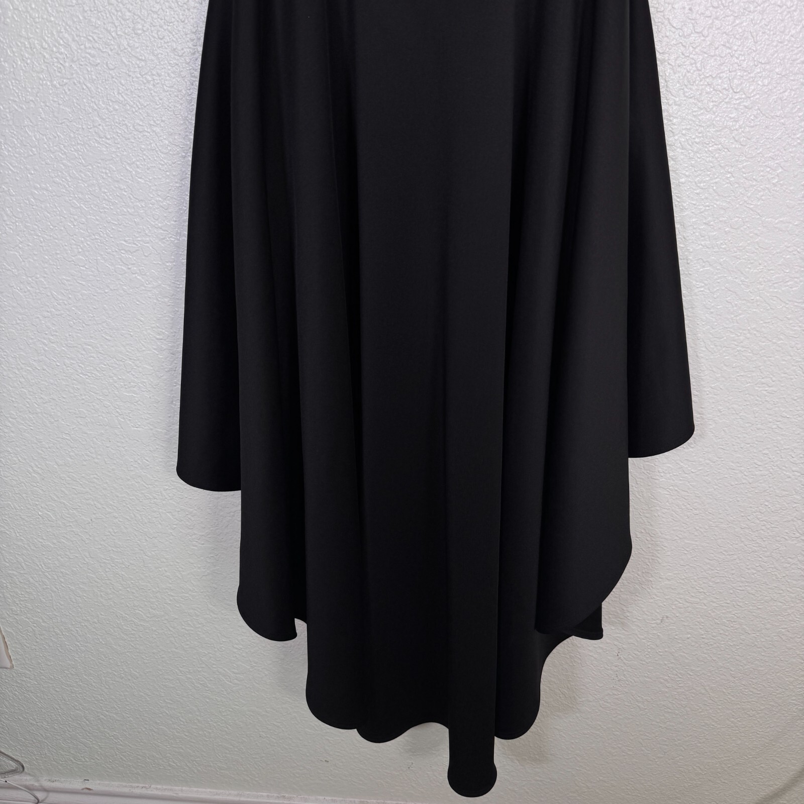 Elhoffer Dress Womens Large Galatic Commander Cosplay Costume Con Festival Black