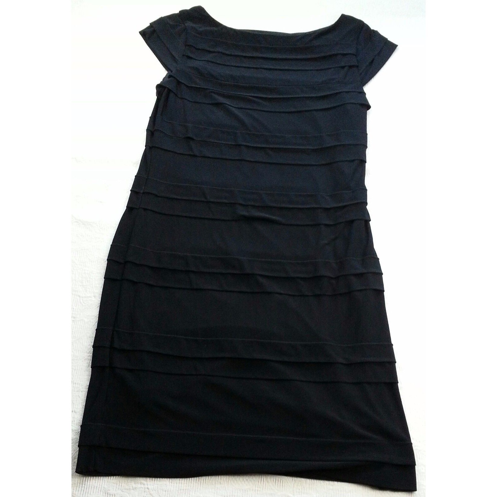 Max And Cleo Little Black Dress Sexy Classy Any Occasion Size 8 Short Sleeve