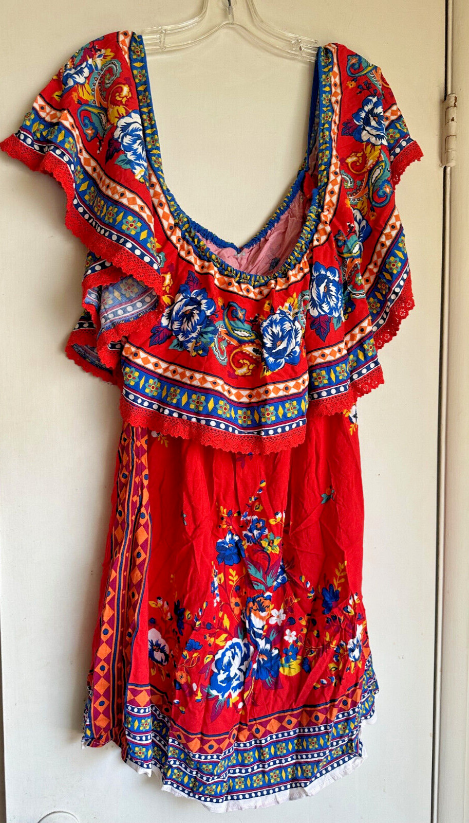 Flying Tomato Colorful Sleeveless Sundress – Size Larg – Brand New with Tags!