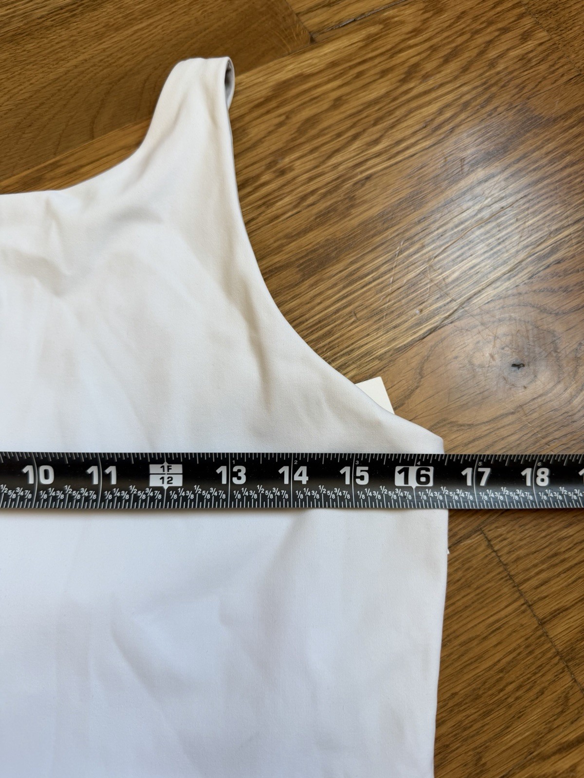 SPANX Vivid White Power Boost Exercise Dress Built In Short Size M NWT