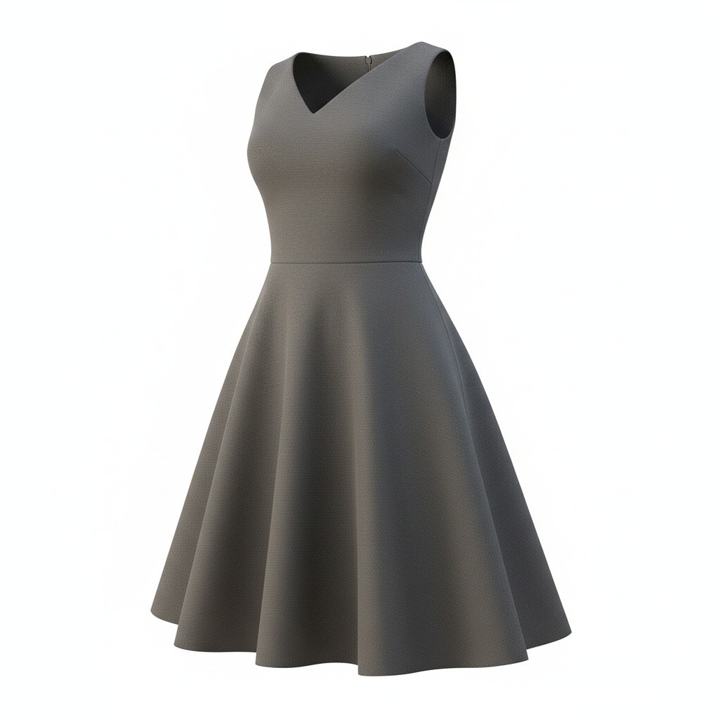 Spiegel Black Sleeveless Pointe Knit Fully Lined Sheath Dress Size 16