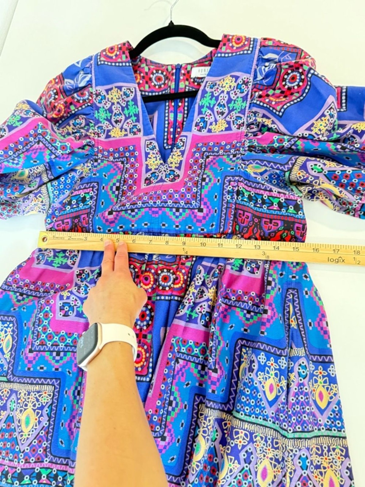 HUNTER BELL Palmer Maxi Dress Sz Small