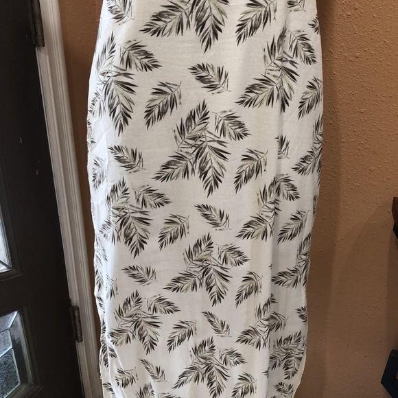 By together beige leaf dress