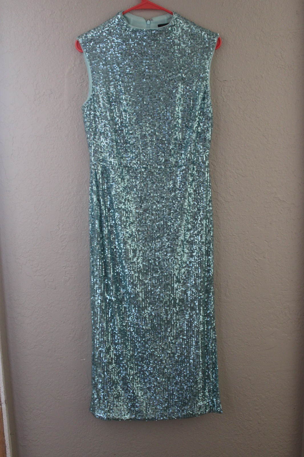 Ann Taylor sequin dress Green Sz 4P New never worn