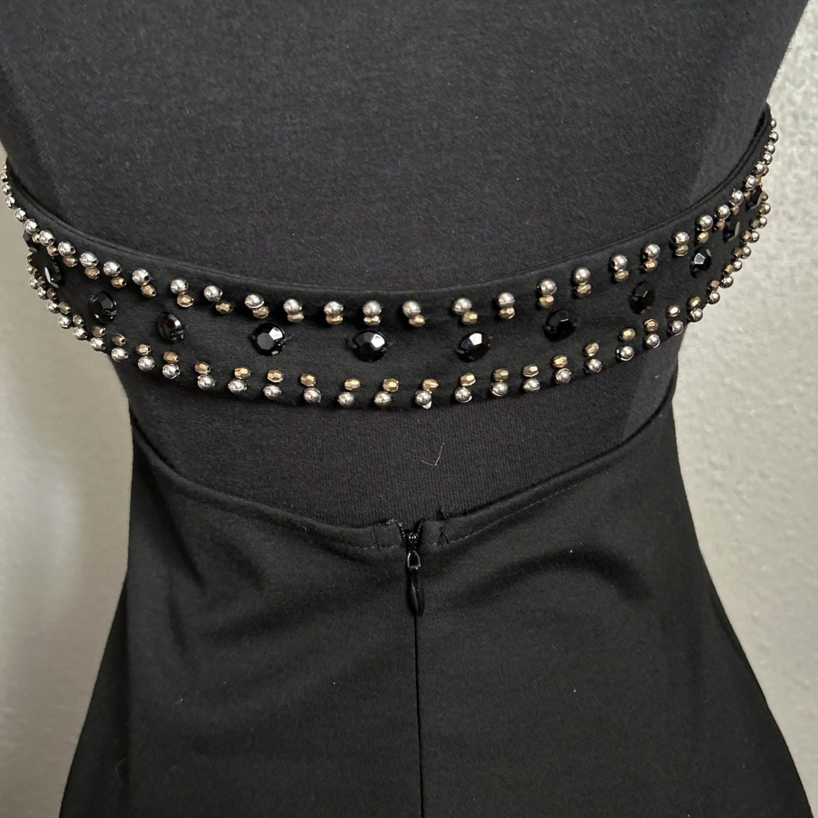 Black Sequence Dress Size M