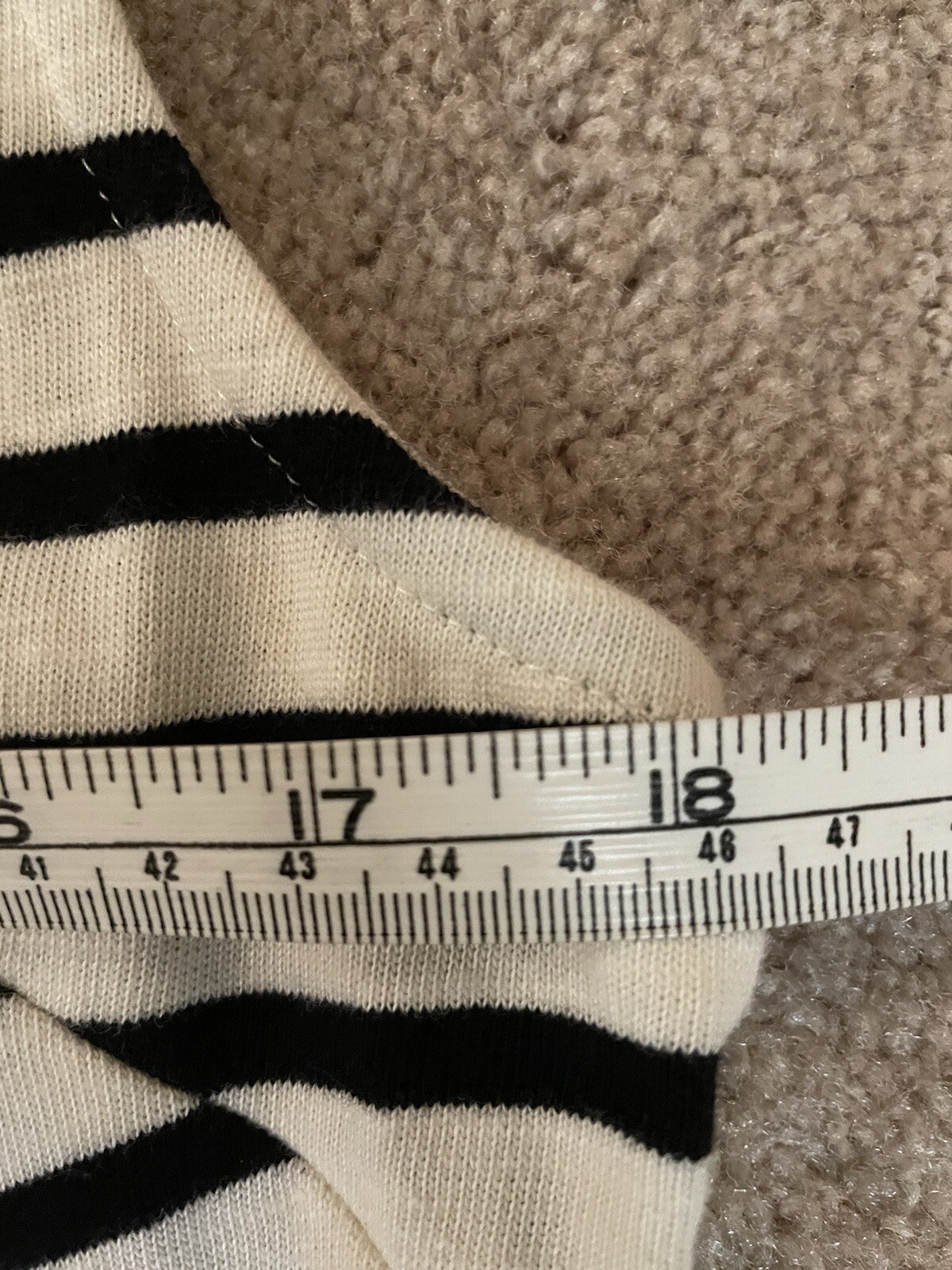 NWT! Talbots Petites Classic Striped Sleevless Sheath 100% Cotton Dress Size MP
