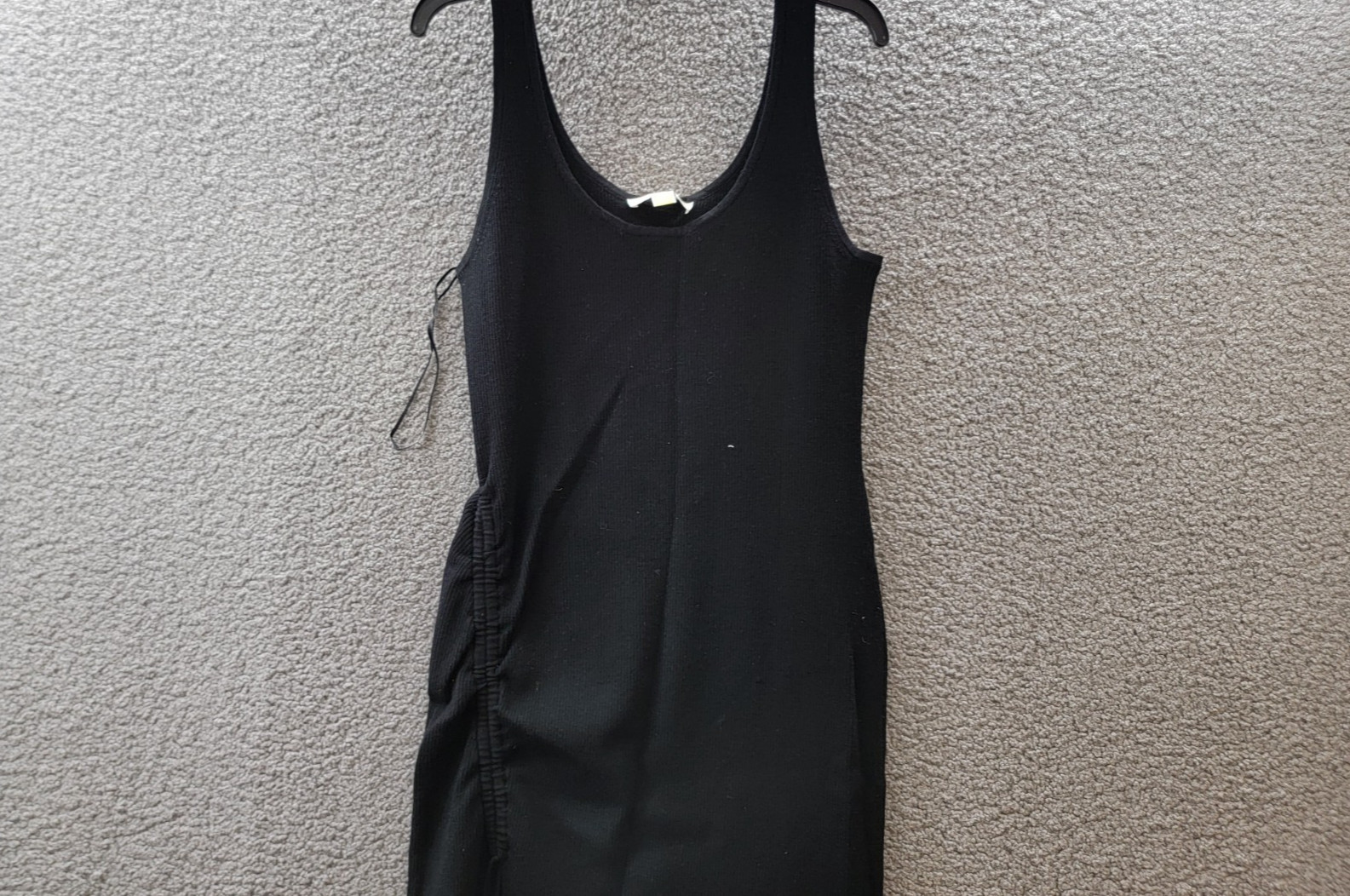MICHAEL Michael Kors Sleeveless Wool Blend Midi Dress Women’s XL Black Pullover