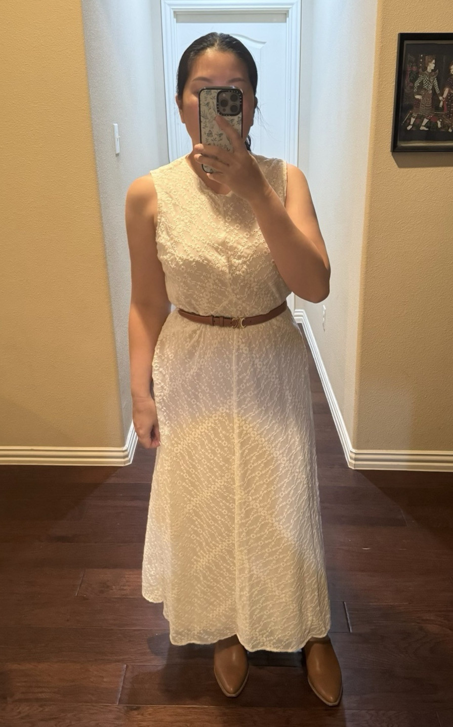 NWT_ZARA FW24 WOMAN EMBROIDERED DRESS ZW COLLECTION White | 8584/273 XS-2XL