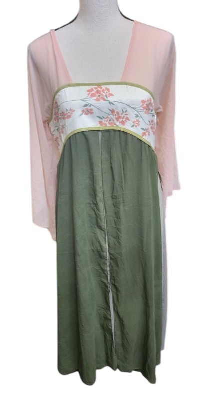 Chinese Hanfu Tang-style Dress QiXiongRuQun US Size 4 Flowy