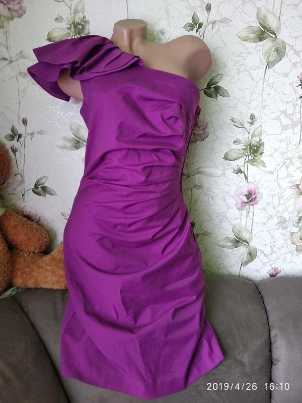 Women Spot On Dress Purple 38 / M / 46
