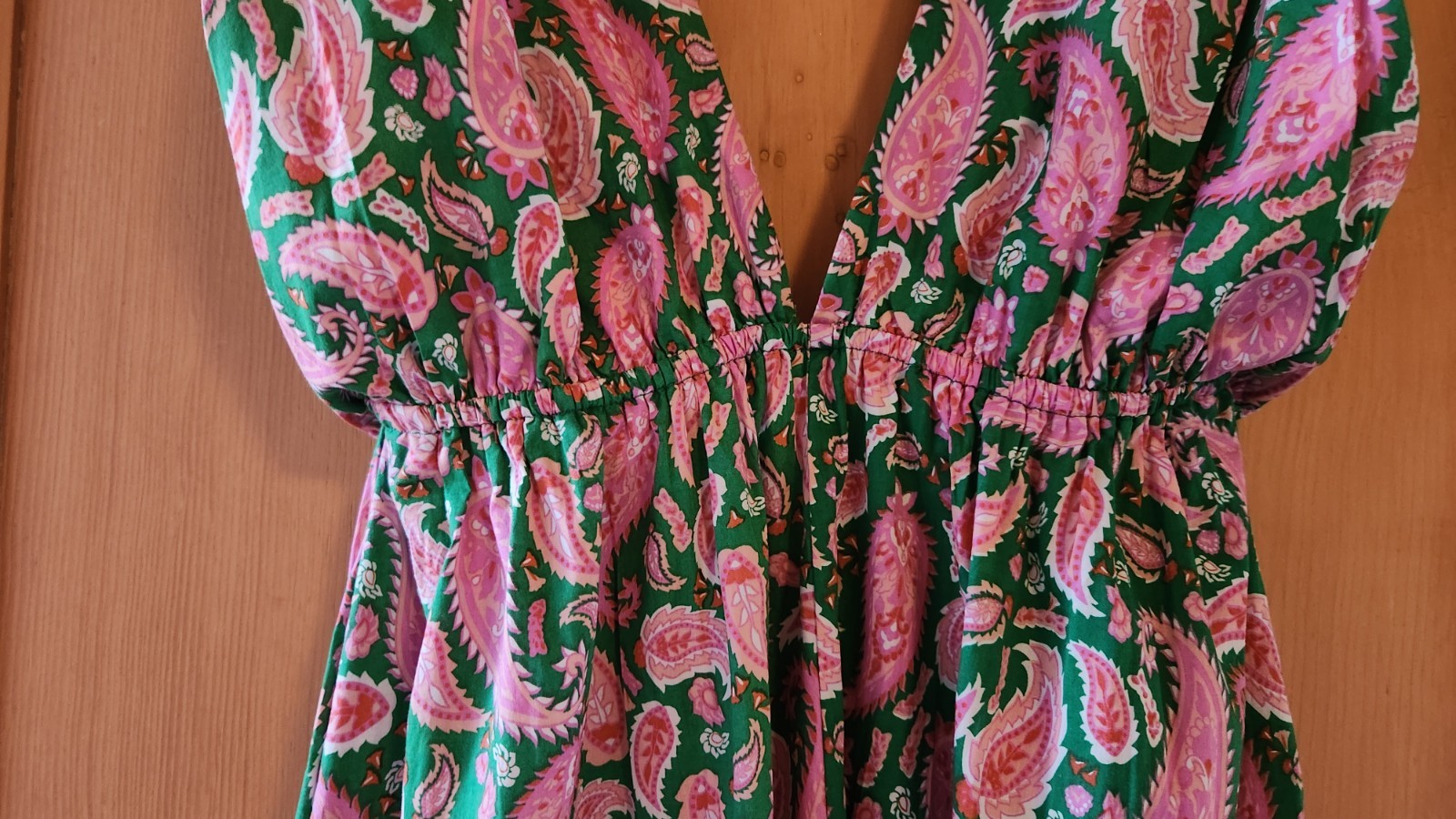 Scanlan Theodore Cotton Paisley Dress