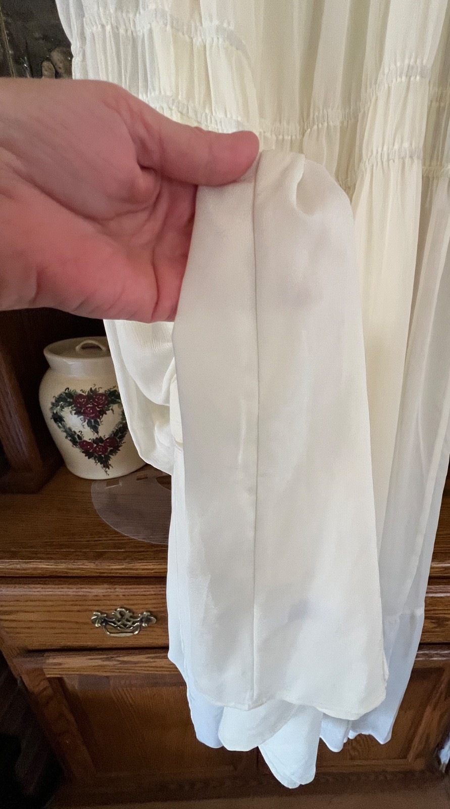 A New Day ivory maxi dress Size XXL Boho dress sleeveless New No tags