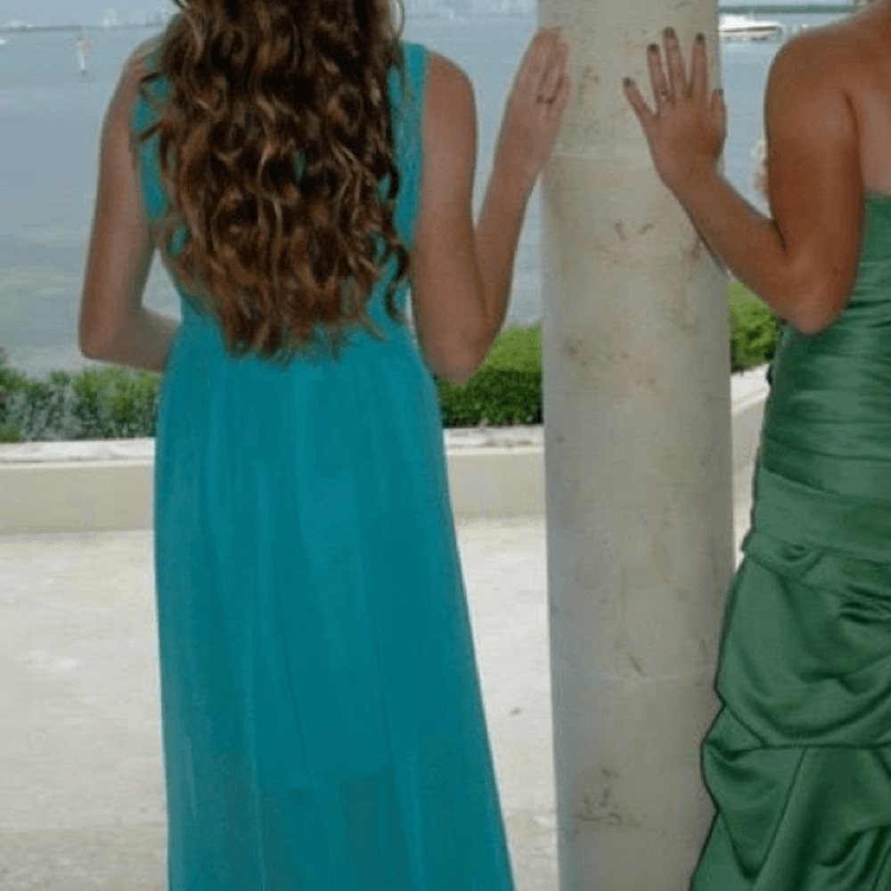 Aqua Formal Dress