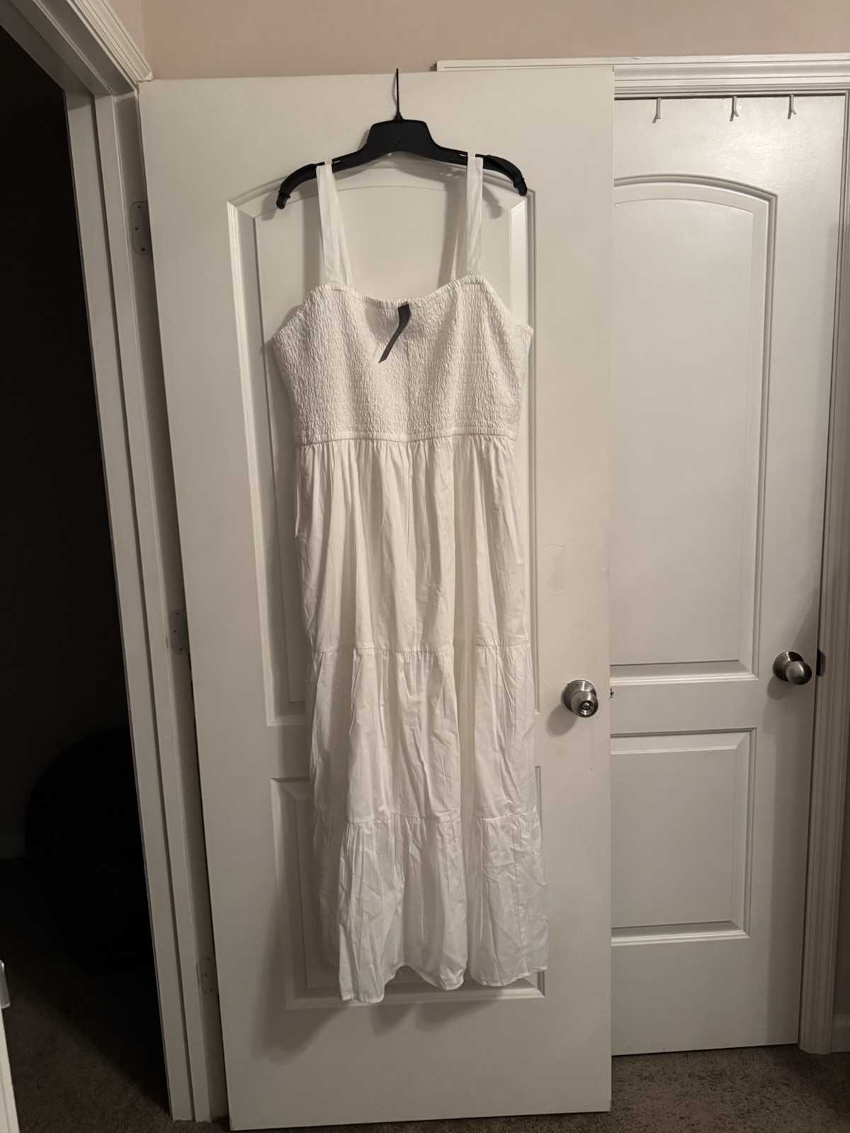 Lane Bryant Chic Cotton Dress With Shell, Pockets Plus Size 22/24