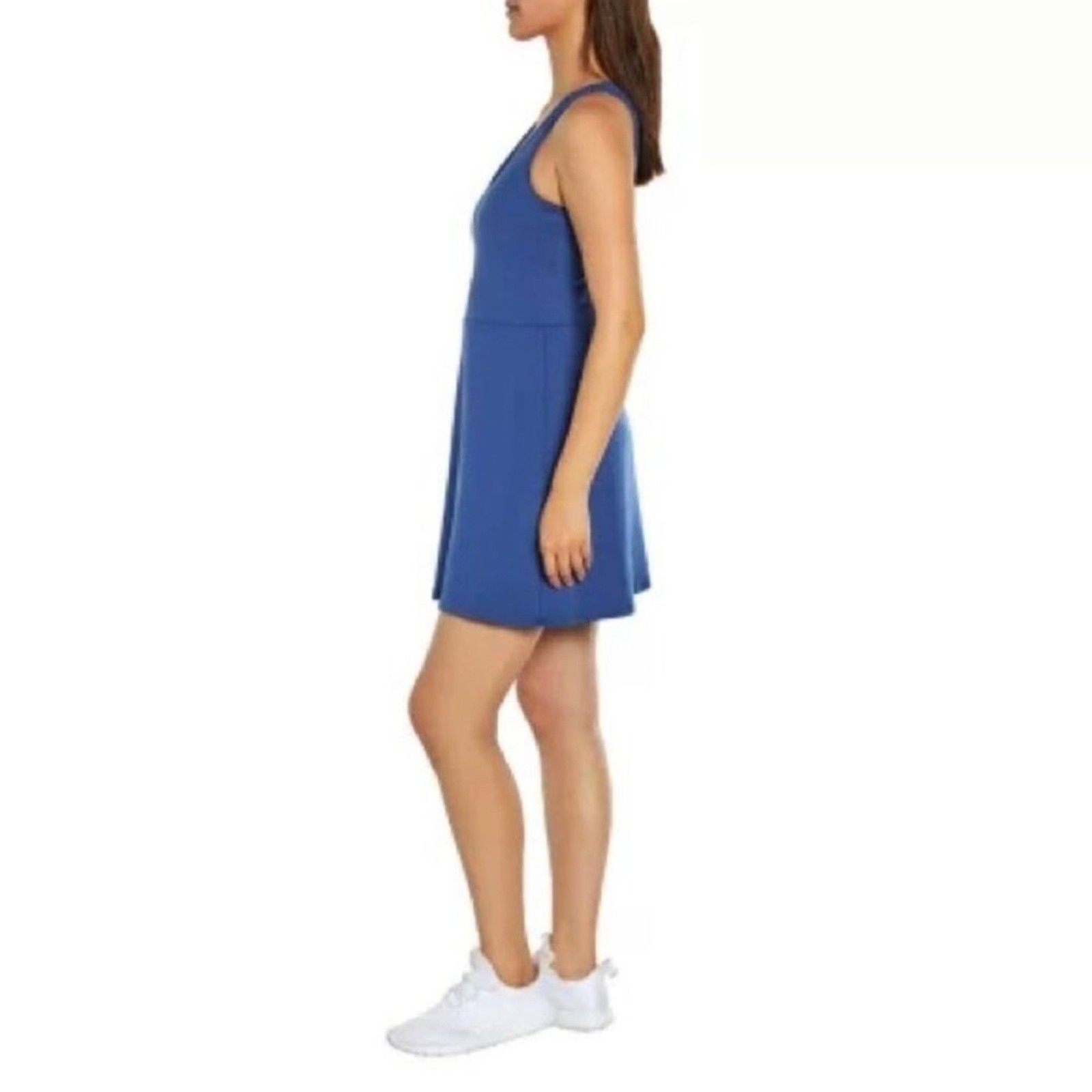 NWT Gap XS Blue active tank Dress shelf bra