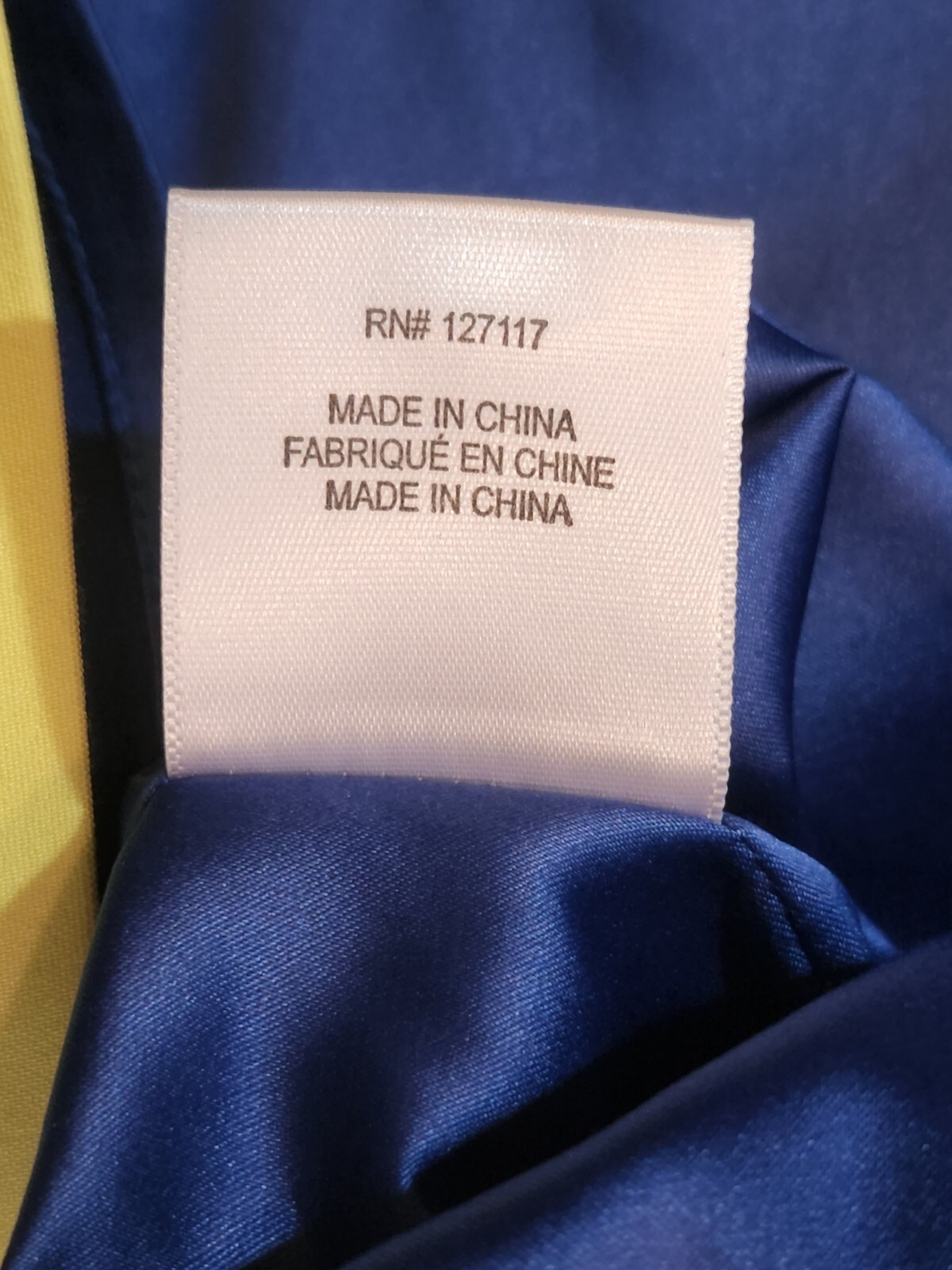 Belle Badgley Mischka Pencil Sheath Dress Womems Size 2 Yellow Blue Color Block