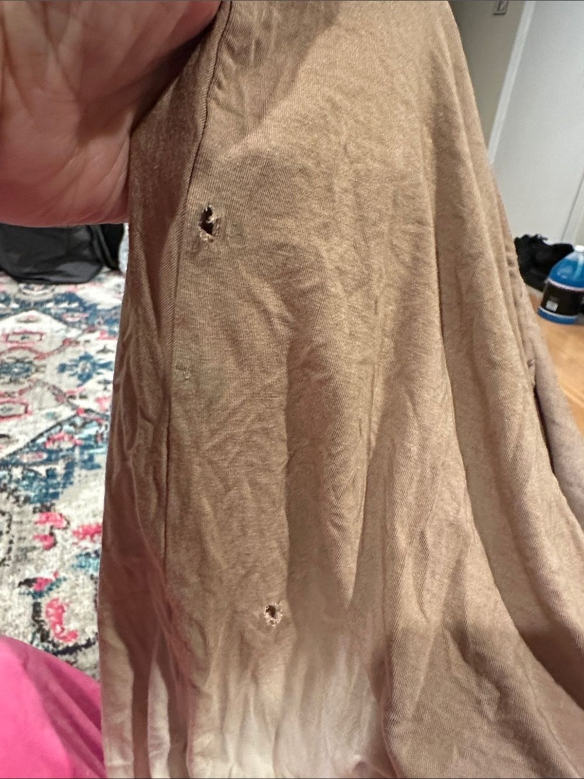 Young Fabulous and Broke Hamptons Maxi Ombre Tie Dye L Orange Cream Tan