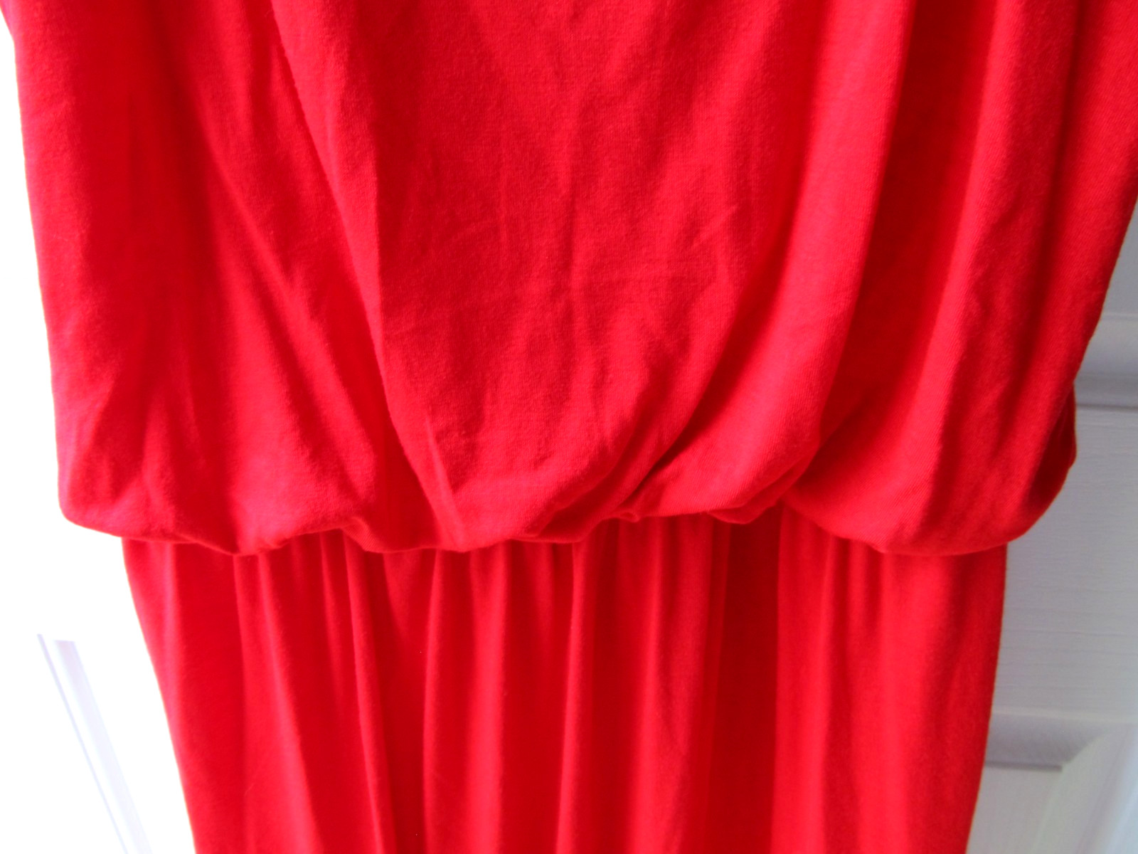 NEW Sauci Plus Size 2X Red Racerback Maxi Length Sleeveless Blouson Casual Dress