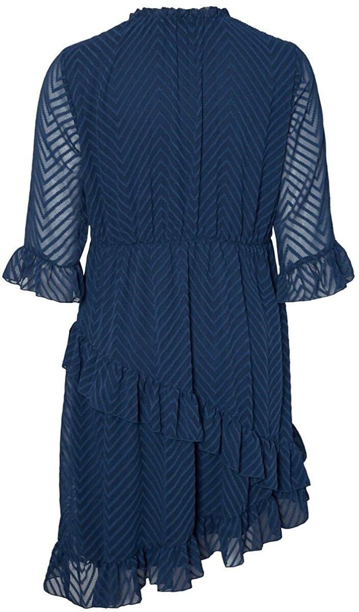 Junarose 265562 Women’s Plus-Size Moniwa Quarter Sleeve Below Knee Dress Size 18