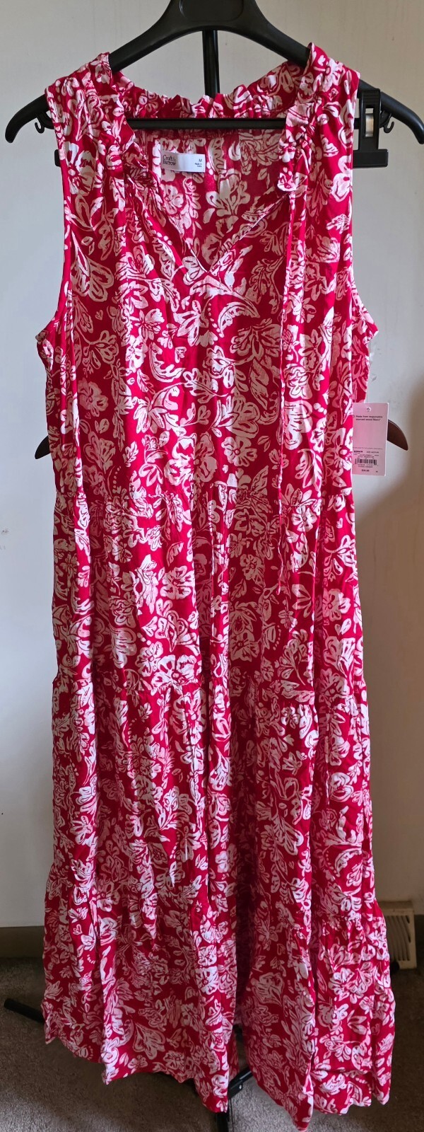 Croft and Barrow Red and White Sundress