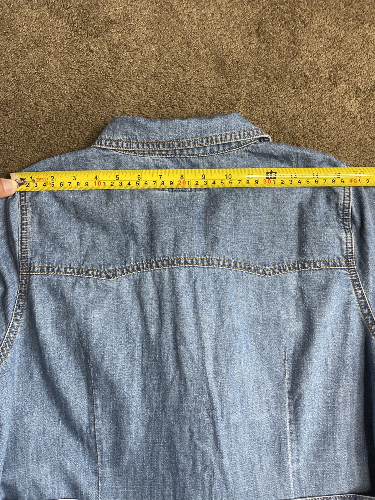 Wrangler Belted Denim Midi Dress Size-S Blues- Jean Dress- NWT- Two Side Pockets