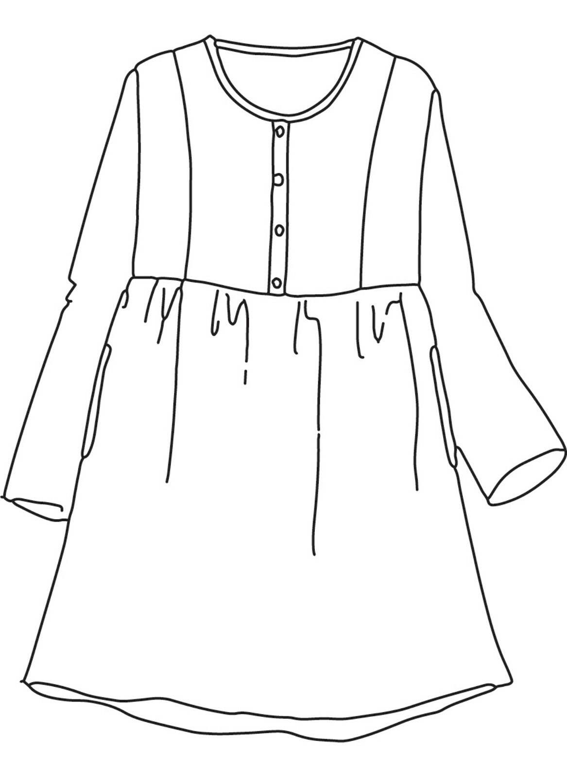 FLAX Designs Linen Dress S & M NWT Easy Dress PORT