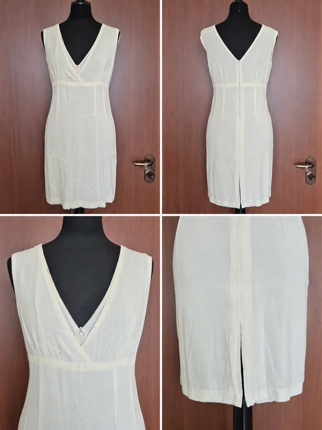 Elegant White Summer Dress GREAT FOR WEDDINGS AND SPECIAL OCCASIONS SIZE L-XL