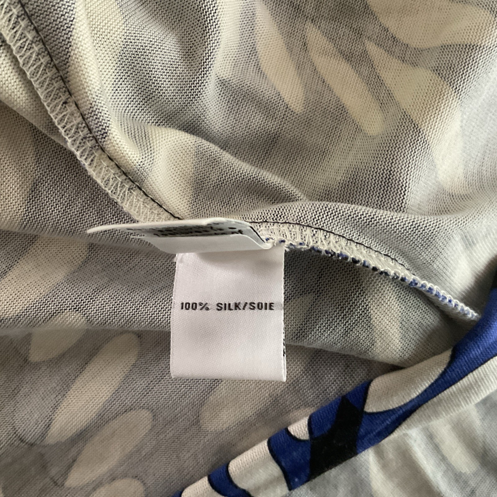 Diane Von Furstenberg DVF New Jeanne Riviera Bud multi-Blue Wrap Dress sz 2 NWT