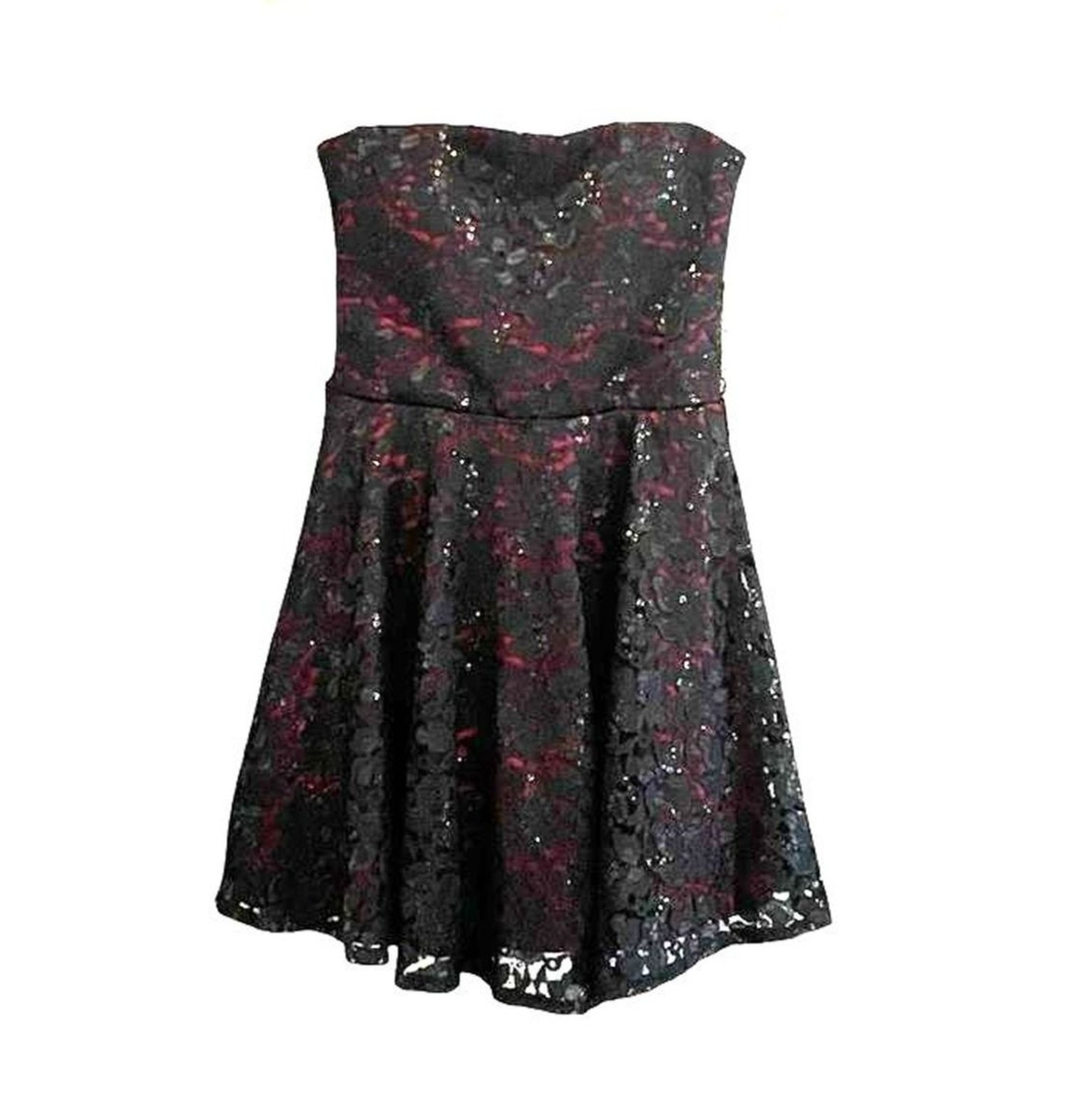 Love Reign Womens Lace Overlay Whimsigoth Dress Sz M HOCO Cocktail Fairy Grunge