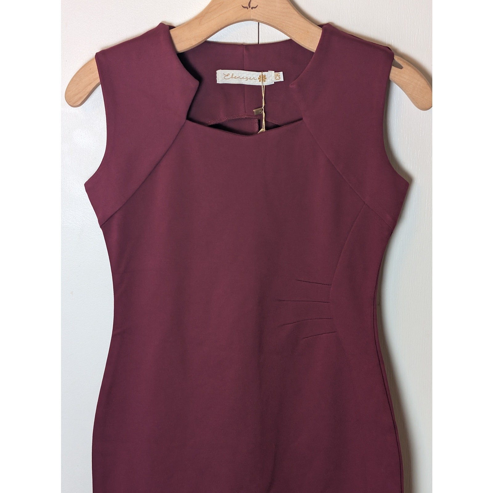 Eres Bella Red Midi Dress Small