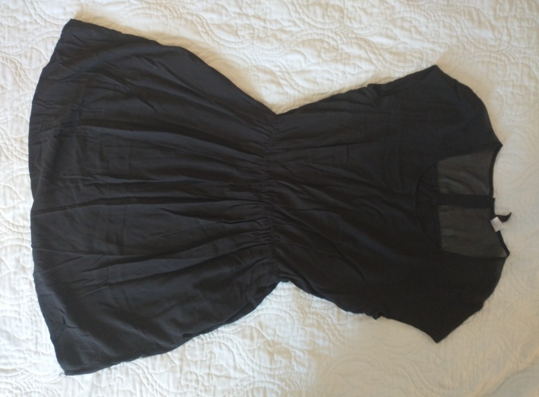 Divided By H&M button Back Skater Dress Size M With Pockets