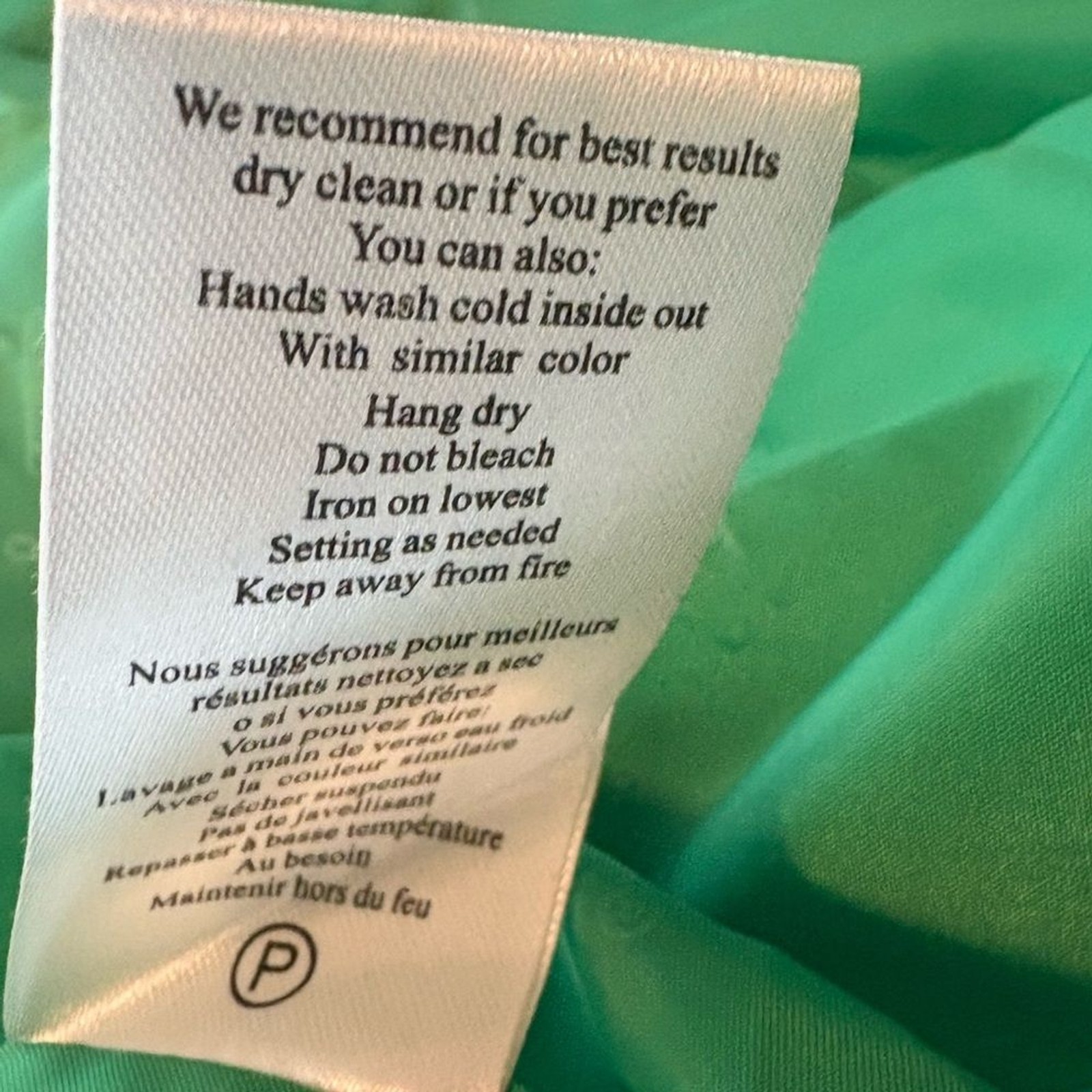 NWT Samuel Dong Sleeveless Bubble Coat Dress Green Black S Standing Collar