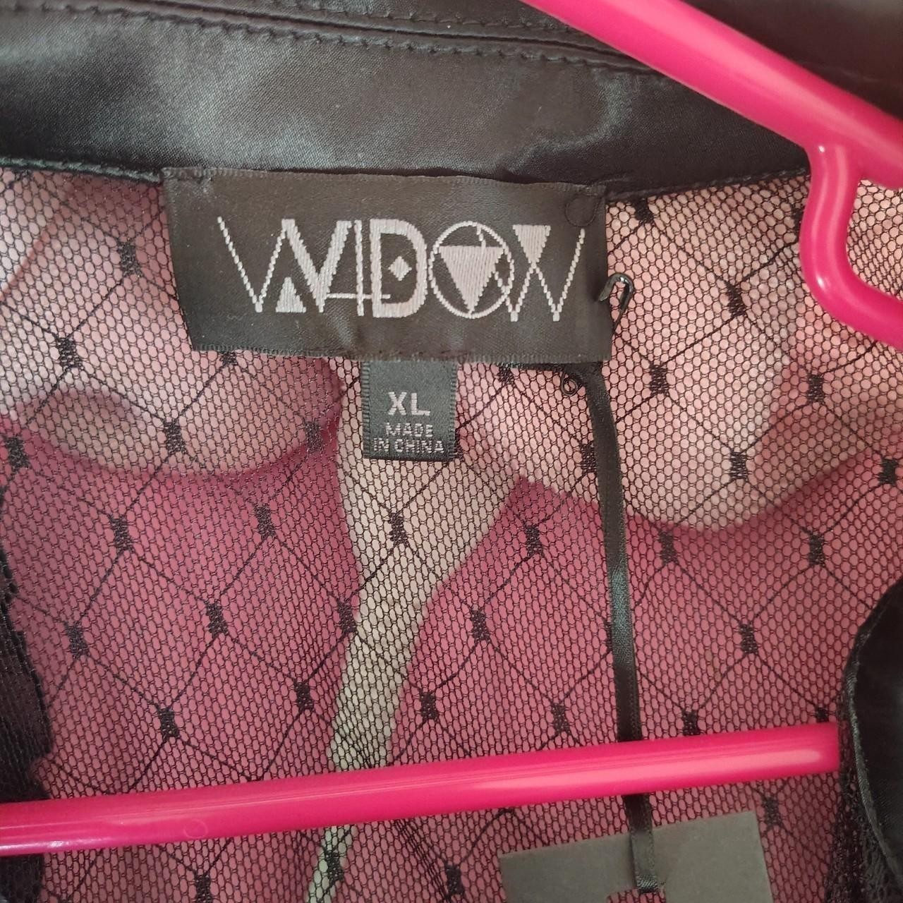 Dolls Kill Widow Wednesday Adams Style Dress Deadstock
