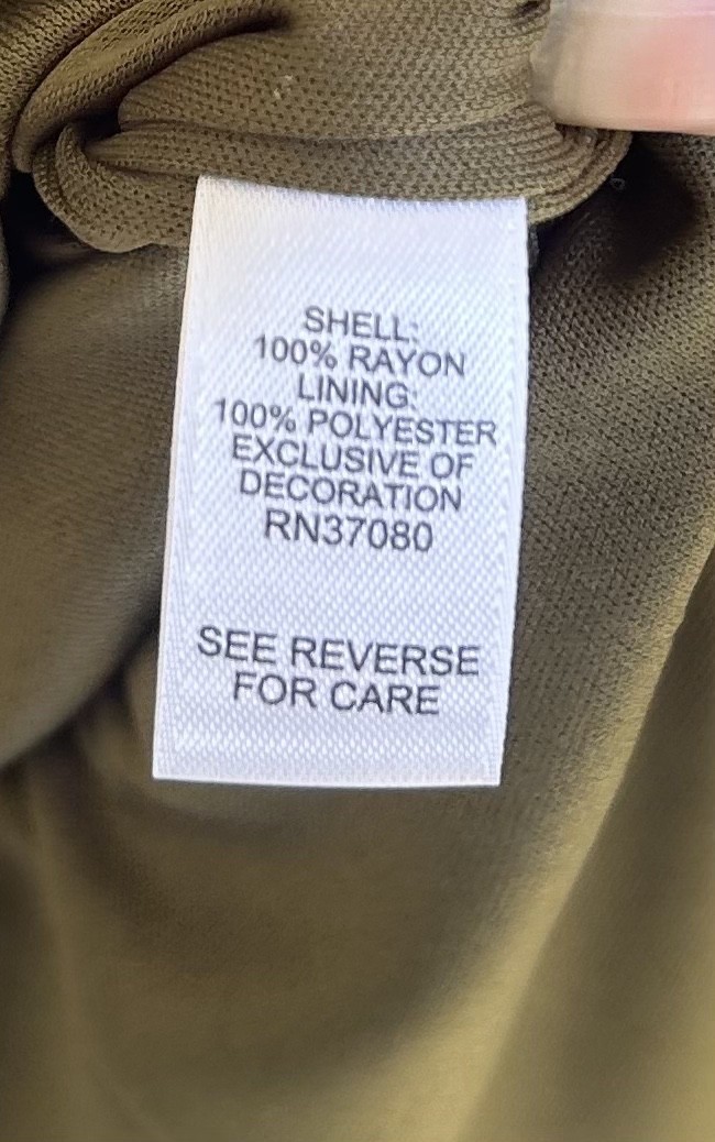 Cato’s Olive Green Dress-Size 14/16W