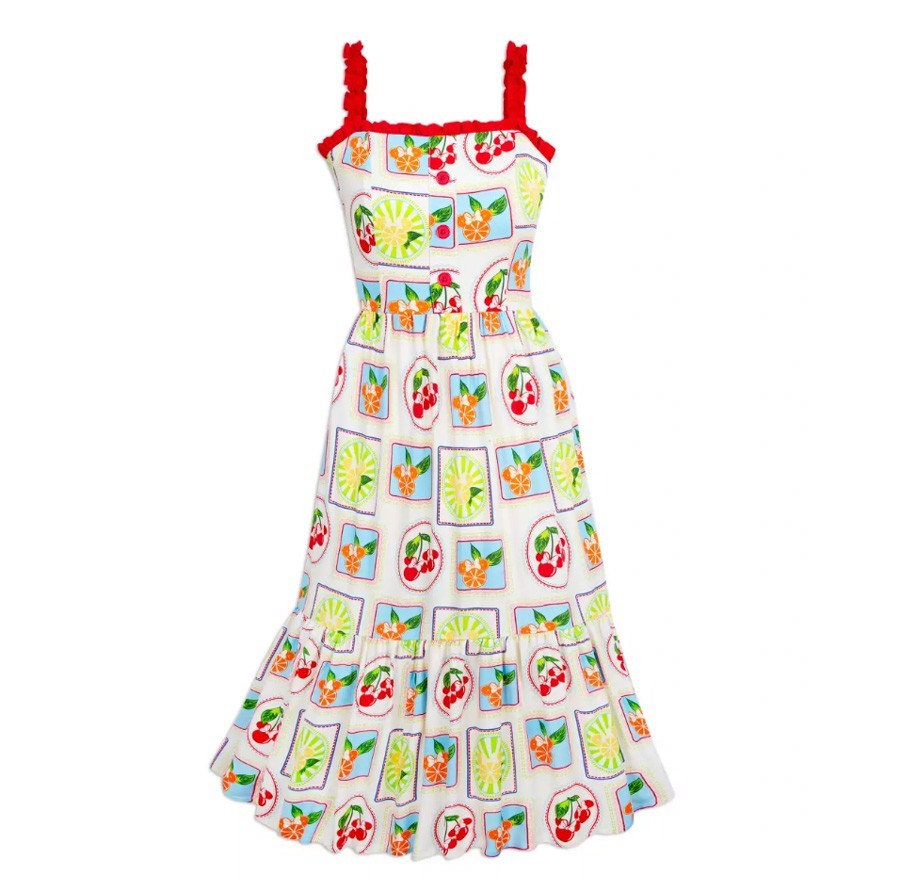 NEW Disney Her Universe Dress Womens XL Minnie Mouse Icon Summer Fruits